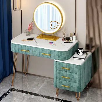 Комоды для дома в скандинавском стиле, мебель для спальни, простой шкаф для хранения, легкий роскошный туалетный столик, туалетный столик Princess