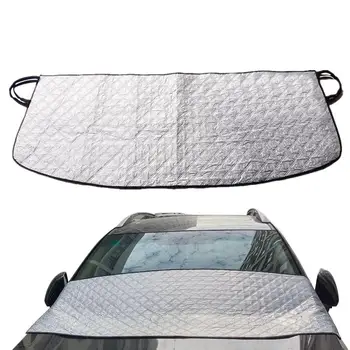 Автомобильные шторки на передних стеклах, складной солнцезащитный чехол, защищающий от ультрафиолета Автомобильные шторки на окнах, Светоотражающий чехол на окнах для внедорожников минивэнов