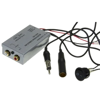 Универсальный fm-модулятор Стерео Mp3 Автоантенный кабель Автомобильный радиоприемник Cinch Aux Адаптер