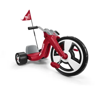 Радио-Флаер Big Sport Chopper Трехколесный Велосипед с 16-Дюймовым Передним Колесом, Красный карбоновый дорожный велосипед, дорожный велосипед, серый велосипед