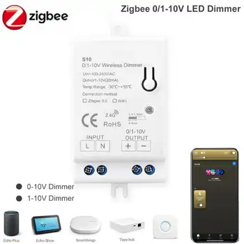 Diy Smart Home Zigbee 3.0 Поддержка Диммера Smartthings Mini Dimming Controller Работает С Беспроводным Пультом Дистанционного Управления Zigbee Gateway