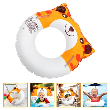 Кольцо для плавания с животными, Плавающий бассейн, Прекрасные пляжные игрушки, Детская надувная трубка, ПВХ, Летний ребенок
