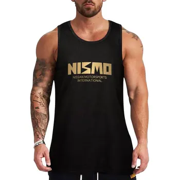 Новая мужская футболка с золотисто-черным логотипом Nismo Nissan Motorsport в стиле ретро