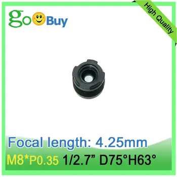M8 * P0.35 EFL 4,25 мм объектив для распознавания лиц с ИК-фильтром 650 нм или 850 нм 1/2.7 