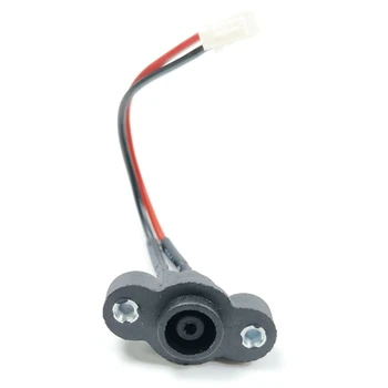 Для Ninebot ES1 ES2 ES3 ES4 Порт зарядки контроллера электрического скутера, порт шнура питания, порт встроенной зарядки аккумулятора