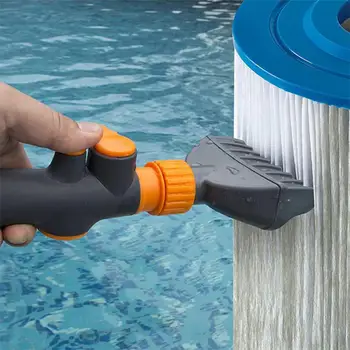 НОВАЯ щетка для чистки фильтра открытого бассейна Ручной аксессуар для чистки бассейна