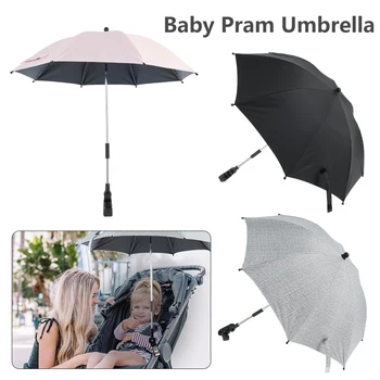 Детский зонтик для коляски, зонт для детской коляски, навес для зонта, универсальный зонт, солнцезащитный козырек для детской коляски, багги