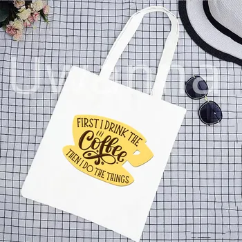 Женские дорожные сумки для покупок Gilmore Girls Graphic Coffee, Многоразовые сумки для покупок, пляжная сумка, складные сумки через плечо, сумочка