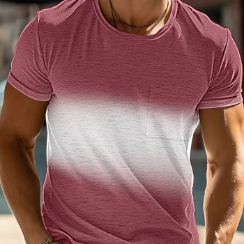Мужская футболка, Простая Однотонная Футболка с коротким рукавом, Рубашка Оверсайз, Топ, Футболка Для мужского фитнеса, 2Xs-6Xl, Многоцветная Футболка С коротким рукавом