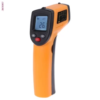 Инфракрасный Термометр C/F Бесконтактный Пирометр GM320 Промышленный Цифровой ИК-Измеритель температуры -50 ~ 380/-50 ~ 600 ℃ градусов Цельсия