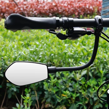 Универсальное велосипедное зеркало заднего вида, Регулируемый Широкий ассортимент Аксессуаров, Отражатель заднего вида, Велосипедное защитное зеркало