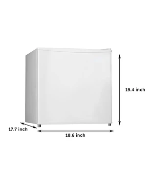 Вертикальная морозильная камера AUFM011AEW с бесплатной доставкой, белый
