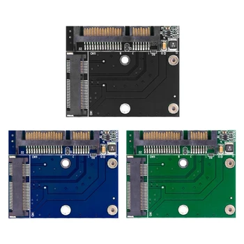 Компактный дизайн MSATA к 22PIN адаптеру SSD Конвертер карты Толстый Золотой Контакт