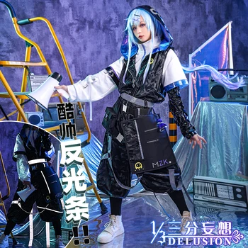 COS-HoHo Аниме Arknights Игровой костюм Mizuki AMBIENCE SYNESTHESIA Великолепная униформа для косплея, костюм для вечеринки на Хэллоуин, женский наряд