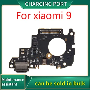 Порт зарядки для Xiaomi Mi 9 Mi9 USB Charge Board Разъем для док-станции на печатной плате гибкий кабель запасные части для замены