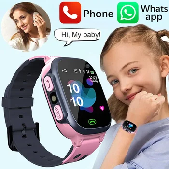 2023 Новые Смарт-Часы 2G Для Xiaomi Children GPS SOS Водонепроницаемые Смарт-Часы с Отслеживанием Местоположения SIM-карты Child Best