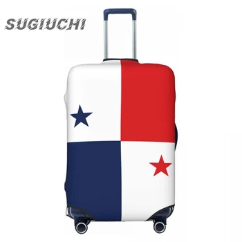 Чехол для багажа с флагом страны Панама, Аксессуары для путешествий, эластичный Пылезащитный чехол с принтом, сумка-тележка, защитный чехол