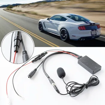 Автомобильный Автоматический беспроводной адаптер Bluetooth Радио Кабель AUX Модуль музыкального приемника адаптер громкой связи BT Call Универсальный для дома