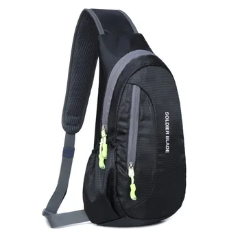 Легкая нагрудная сумка, маленькая сумка-слинг, рюкзак через плечо для мужчин, женщин, детская сумка через плечо для занятий спортом и на открытом воздухе