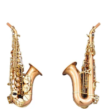 Оригинальный Японский бренд SC-992 Изогнутый сопрано-саксофон из фосфорной меди Си-бемоль Саксофон со всеми аксессуарами Быстрая доставка