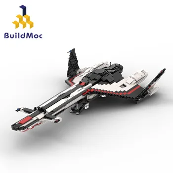 Набор моделей космических кораблей MOC Строительные блоки в наличии SR-1 Набор Моделей истребителей Space Norman Starship Игрушки своими руками для детей Рождественские подарки