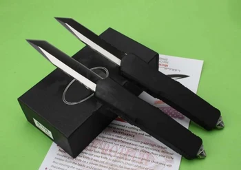 Micro OTF Tech Knife Combat серии Tr 440 Стальное лезвие 57HRC Ручка из цинковоалюминиевого сплава Карманный нож для самообороны на открытом воздухе