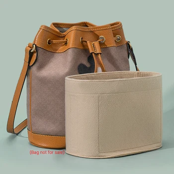 Органайзер для хранения сумки с Микки Маусом, сумочка с фетровой вставкой, женские дорожные сумки через плечо, дизайнерская сумка для макияжа, внутренняя сумка