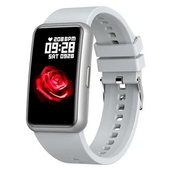 Смарт-часы H06 Спортивный браслет Da Fit Для измерения частоты сердечных сокращений Кислорода в крови Многофункциональные часы Health Watch