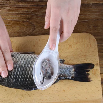 Щетка для чистки рыбьей кожи, соскабливающая рыбью чешую, терка для быстрой разборки, нож для чистки рыбы, скребок для пилинга кожи, скребок для удаления чешуи с рыбы