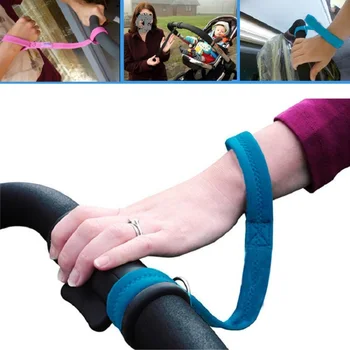 Защитный ремешок для детской коляски Противоскользящие Аксессуары для детской коляски Защитный ремень безопасности Без пряжки Детская Ручка Тянет Веревку