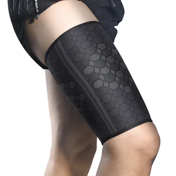 Компрессионный рукав для ног, 1 шт., Высокоэластичный нейлоновый бандаж для поддержки бедер для занятий спортом на открытом воздухе, Велоспорт, Футбол, Баскетбол, Защита для ног