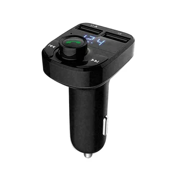 Автомобильный Bluetooth X8 FM-передатчик MP3-плеер Многофункциональное Автомобильное зарядное Устройство Автомобильные Аксессуары