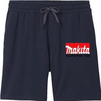 Классические мужские шорты с логотипом Makita Printing Duty Tools черного цвета