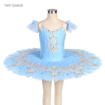 Небесно-голубая профессиональная балетная пачка Solo, блинная пачка для девочек, костюмы для выступлений, танцевальная одежда BLL531