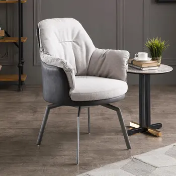 Скандинавское домашнее компьютерное кресло, Креативный дизайн, мебель для спальни для мальчиков, Удобное кресло для макияжа, Офисные Простые кресла для отдыха со спинкой