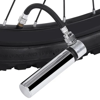 Мини-воздушный насос для шин для Шоссейного велоспорта, портативный MTB, Накачиватель велосипедных Шин, Аксессуары для велоспорта