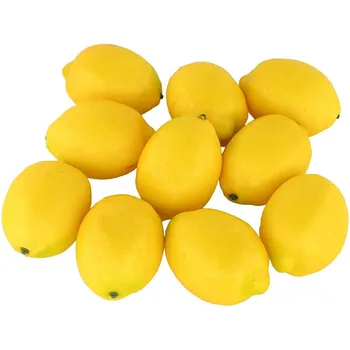 Искусственная имитация Лимонно-желто-зеленых фруктов, поддельная модель для съемки на планшете, фон для фотосъемки в студии, украшение своими руками