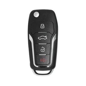 Для Xhorse XKFO01EN Универсальный проводной дистанционный брелок с откидной 4 кнопкой для Ford Style для инструмента VVDI Key Tool