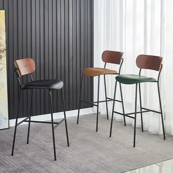 Кухонный акцент Обеденный стул Nordic Современный дизайн салона Кресло для гостиной Кресла для отдыха Деревянные Muebles De Cocina Nordic Furniture DD