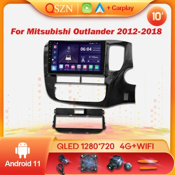 Автомагнитола Android 11 для Mitsubishi Outlander 2012-2018 Мультимедийный видеоплеер 2Din WIFI Навигация GPS Стерео DVD Carplay Auto