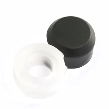 100шт Силиконовая крышка кнопки с круглым отверстием 6 * 6 мм для тактильных переключателей оптом