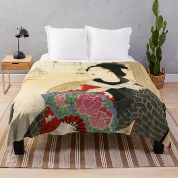 Takeuchi Keishu - Фестивальное пледное одеяло Дизайнерские одеяла манга Персонализированный подарок Мягкое Большое одеяло