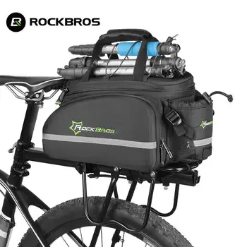 ROCKBROS bike ride my stuff тюки на задней полке, сумка для горного велосипеда, водонепроницаемое снаряжение для верховой езды на верблюде A6-03BK