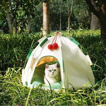 Купольная палатка для кошек и маленьких собак