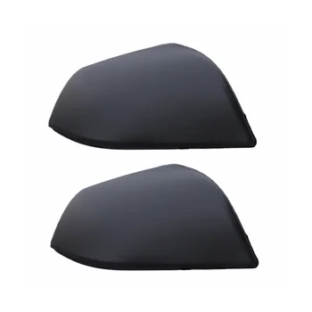 Для Model3/Y Защитный чехол для зеркала заднего вида, Черненый Углепластиковый Аксессуар, Декоративный Черный