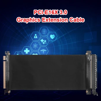 Гибкий 30-сантиметровый удлинитель PCI Express PCI-E 16X Удлинитель видеокарты Riser