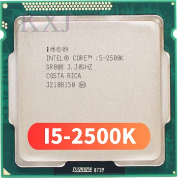 Используемый Четырехъядерный процессор Intel i5 2500K с частотой 3,3 ГГц LGA 1155, TDP 95 Вт, 6 МБ Кэш-памяти С HD-графикой, Настольный процессор i5-2500k