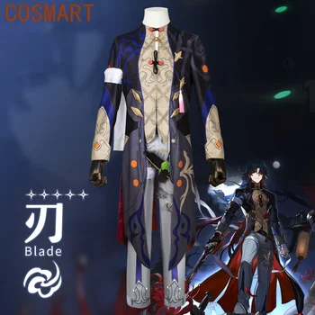 COSMART Honkai: игровой костюм Star Rail Blade Великолепный Красивый косплей костюм для вечеринки в честь Хэллоуина, наряд для ролевых игр на заказ любого размера