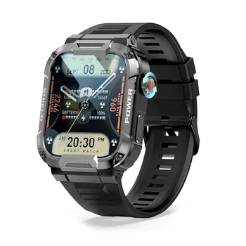 Прочные Военные Смарт-часы Мужские Для Xiaomi Android Ios Ftiness Watches Ip68 Водонепроницаемые 1,85 