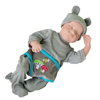 Кукла для новорожденных Реалистичная игрушка из полипропиленового хлопка и мягкого силикона Детская кукла ручной работы Товары для новорожденных